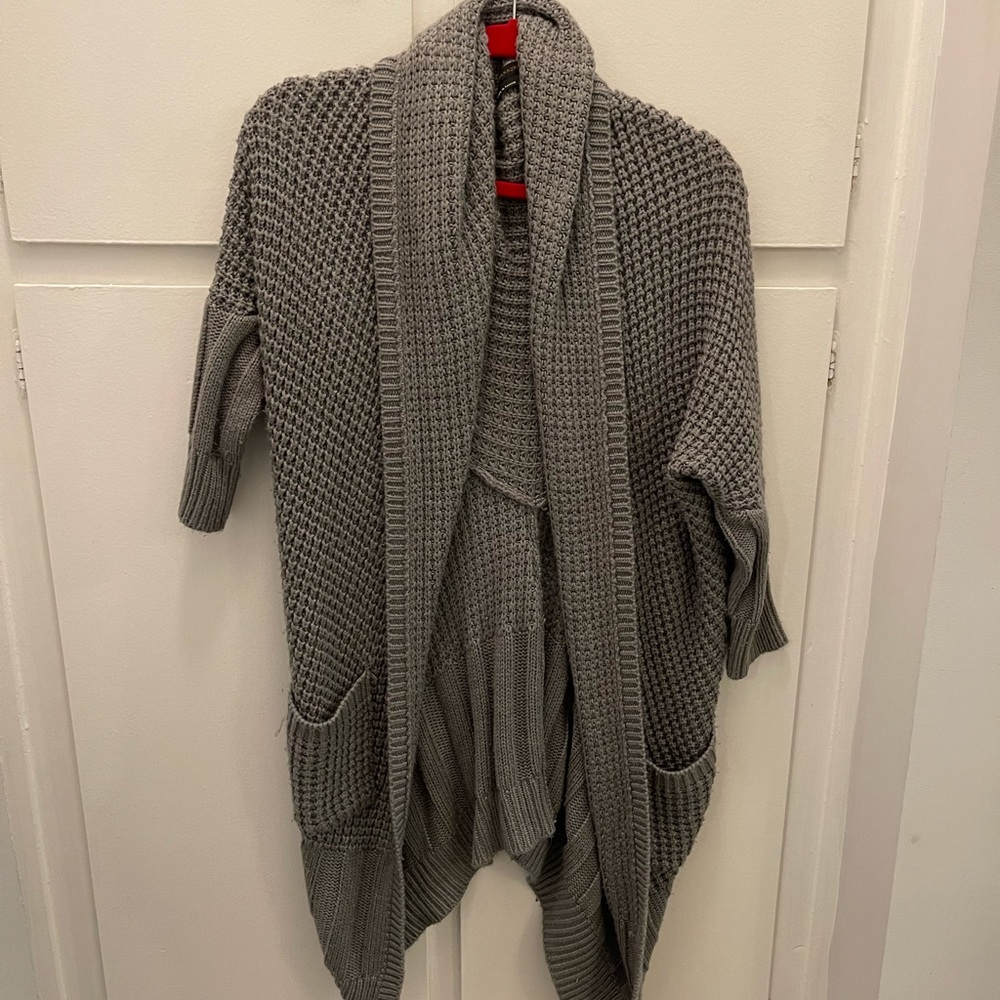 Woven Cardigan